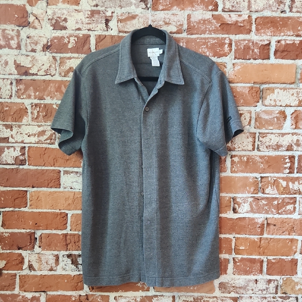 Calvin Klein Jeans Dark Gray Casual Shirt